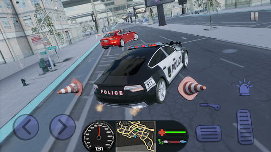 Fast Audi Police Arcade Drive