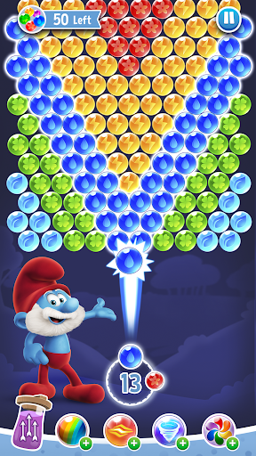 The Smurfs - Bubble Pop Screen 2