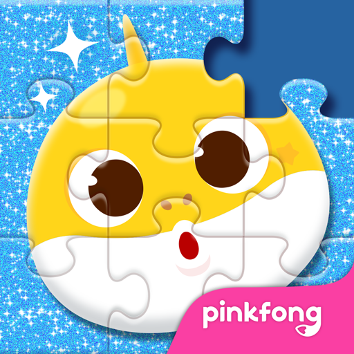 Baby Shark Jigsaw Puzzle Fun Logo
