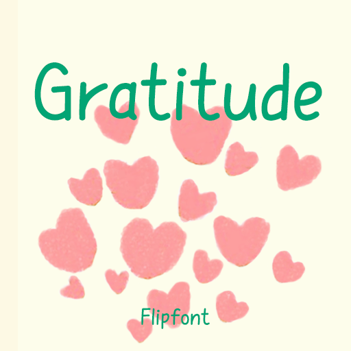 Get GFGratitude™ Latin Flipfont for Android Aso Report
