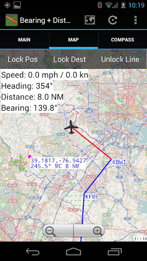 Bearing+Distance Lite Screen 2