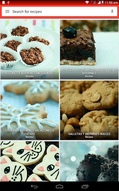 Captura 13 Recetas de galletas y brownies android