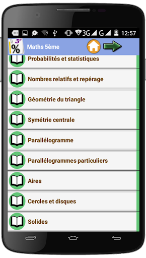 Maths 5ème Screen 3