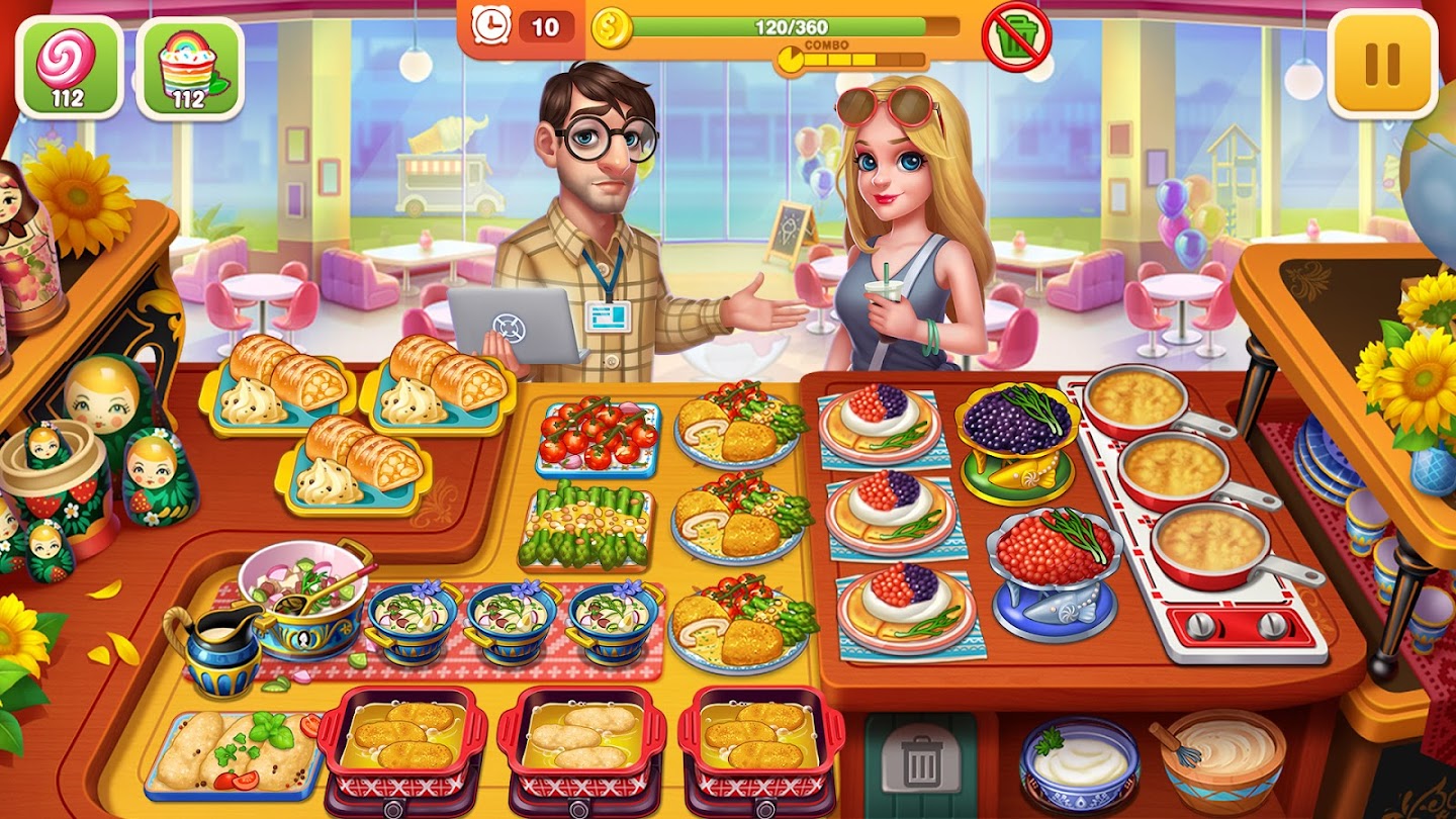 Cooking Hot: My Restaurant Cooking Game (Mod Money