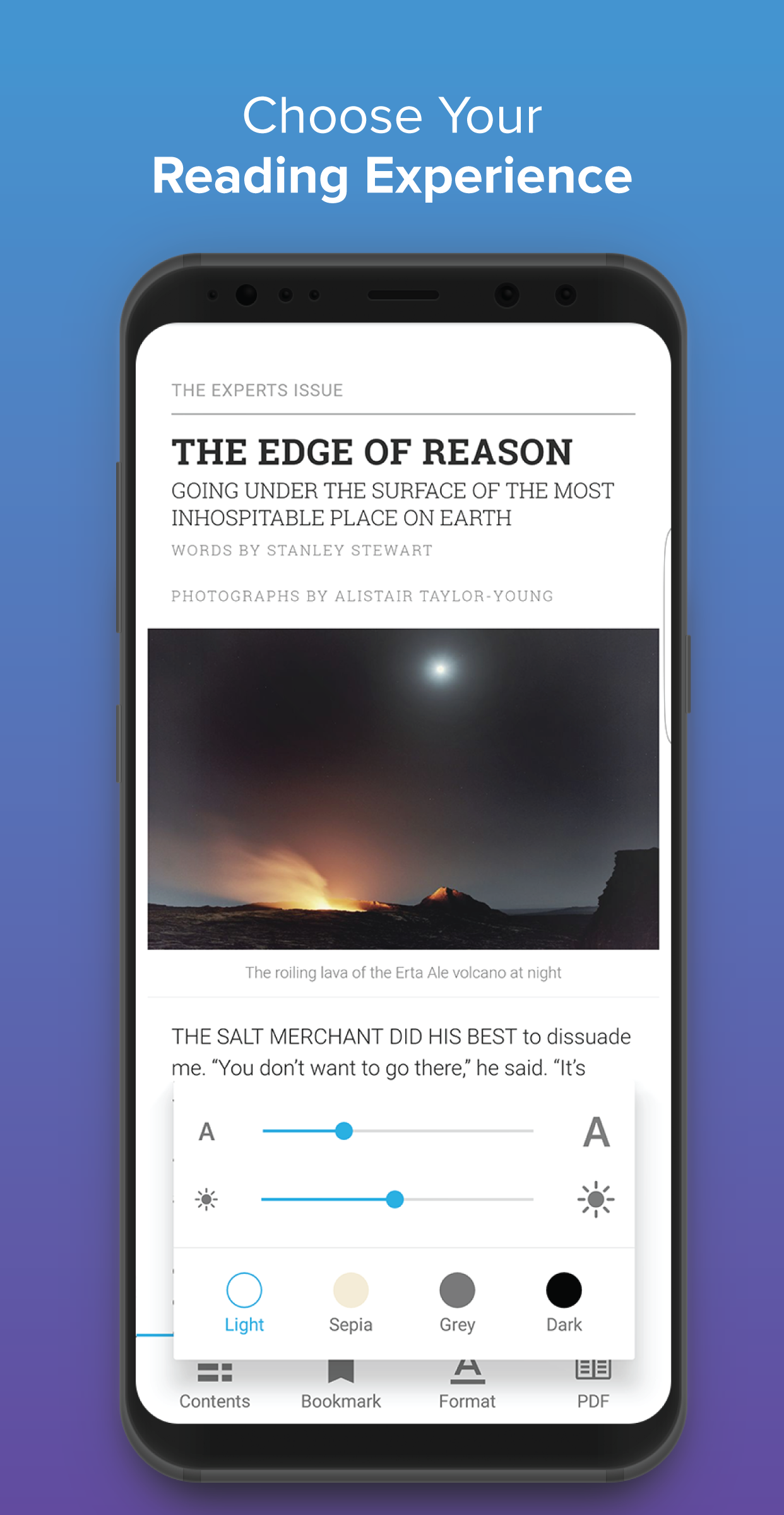 Android application ZINIO - Magazine Newsstand screenshort