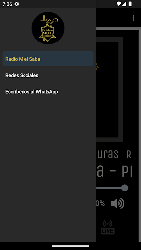 Radio Miel Saba Screen 2
