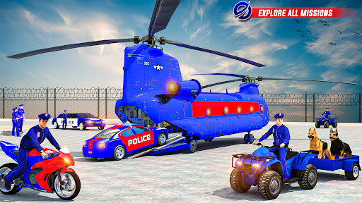 Police Transport Car Parking androidhappy screenshots 1