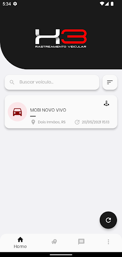 Android application X3 Rastreamento Veicular screenshort
