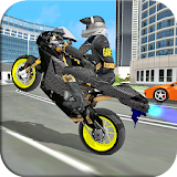 Motorbike Stunt Super Hero 3D icon