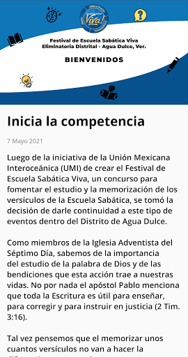 Festival Escuela Sabática Viva Screen 2