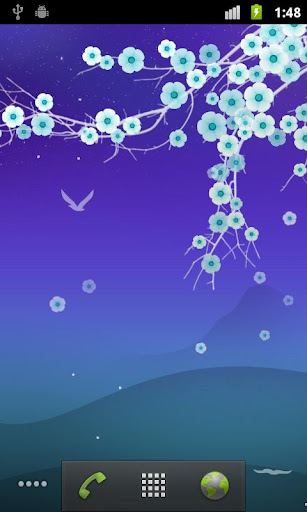 花の夜ライブ壁紙 Blooming Night By Xllusion Google Play 日本 Searchman アプリマーケットデータ