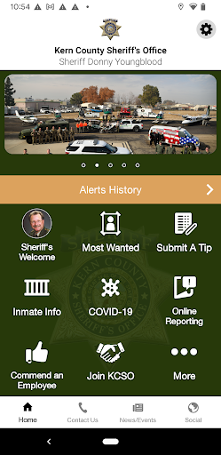 Android application Kern County Sheriff’s Office screenshort