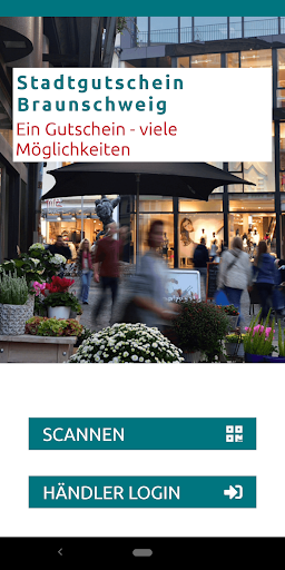 Android application Stadtgutschein Braunschweig screenshort