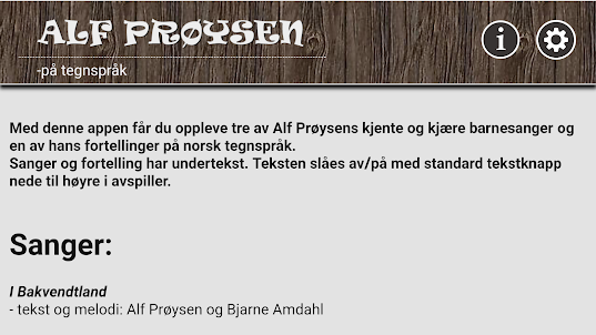 Alf Prøysen på tegnspråk