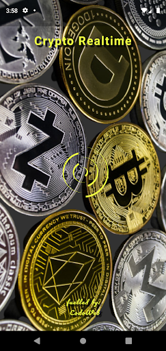 Android application Crypto Realtime screenshort