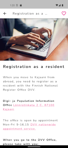 International Info Kajaani Screen 3