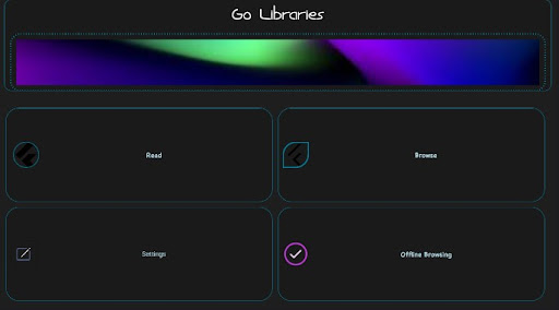 Screenshot of Golang Libraries and Compiler