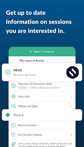 Society of Actuaries Events Screen 3