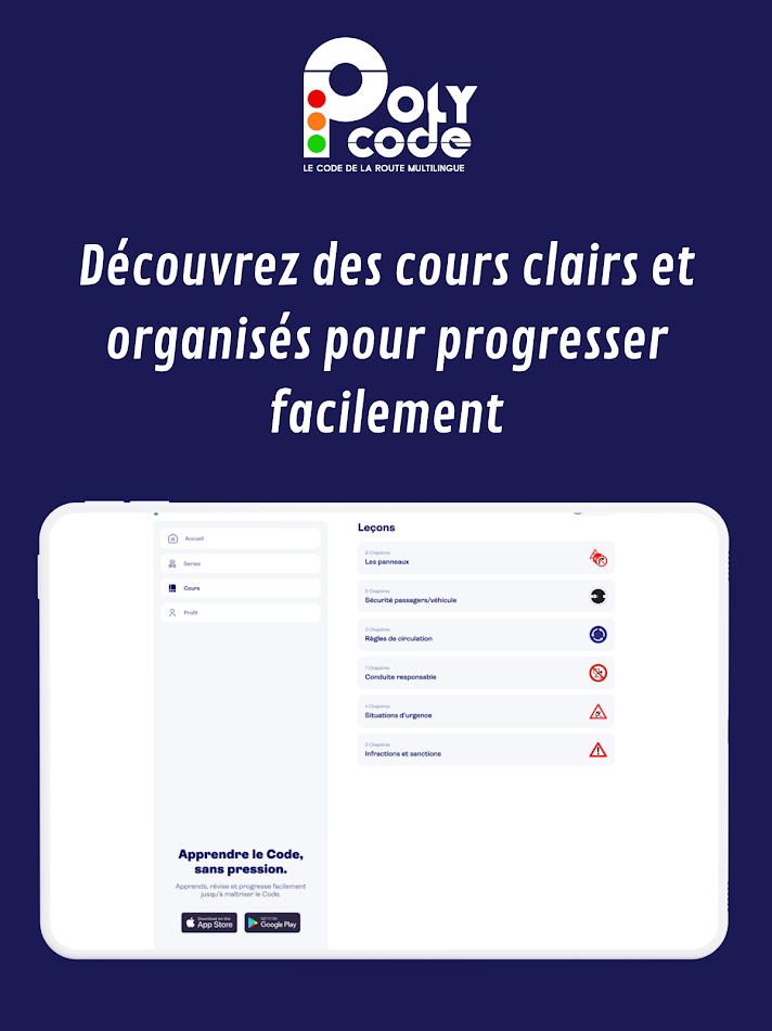 #10. Polycode – Code de la Route (Android) By: Tawdaw