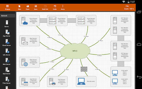 Flowdia Diagrams Screenshot