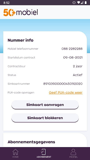 50+ mobiel Screen 2