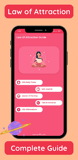 Android application Law of Attraction Guide screenshort