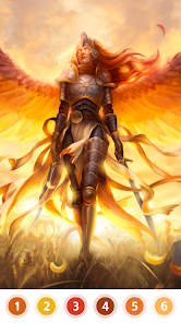 Screenshot 9 Angel & Devil Paint by Number android