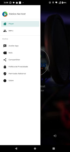 Rádios Na Host Screen 2