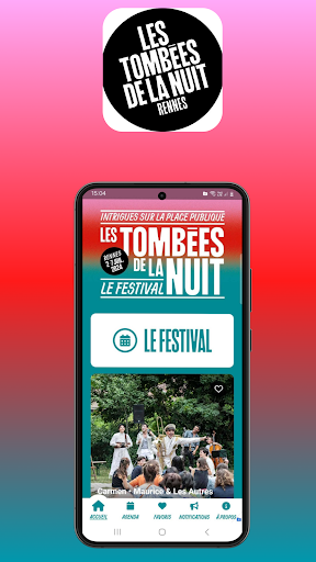 Android application Les Tombées de la Nuit screenshort