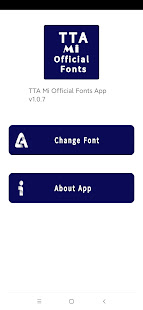 TTA Mi Official Myanmar Unicode Font 1.0.5 APK screenshots 1