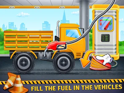 Build house - Truck wash games