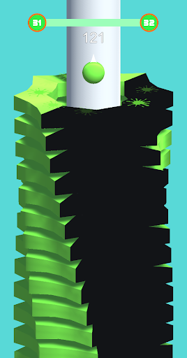 Android application SpiralDropBall3D-Blasting screenshort