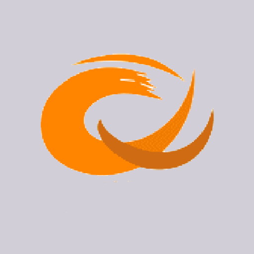 Oranye pinjaman mudah tip logo