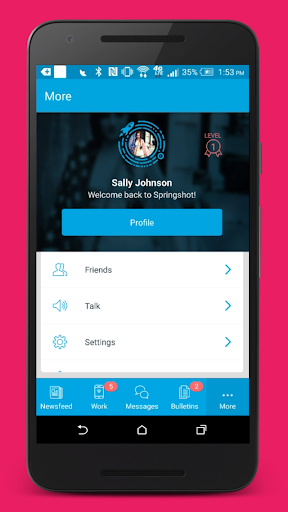 Springshot Forms Screen 3