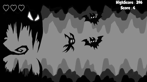 Android application Scary Cave Run screenshort