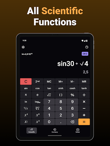 Screenshot of Calculator & AI Math Solver