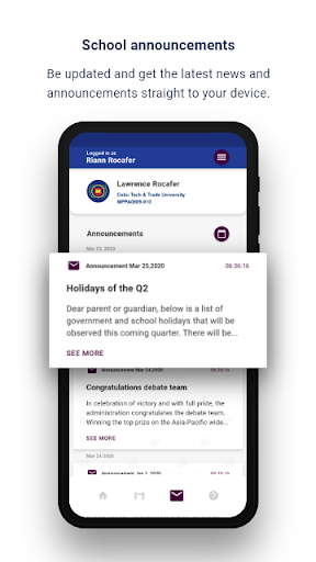Campuslink Push Notification Screen 3