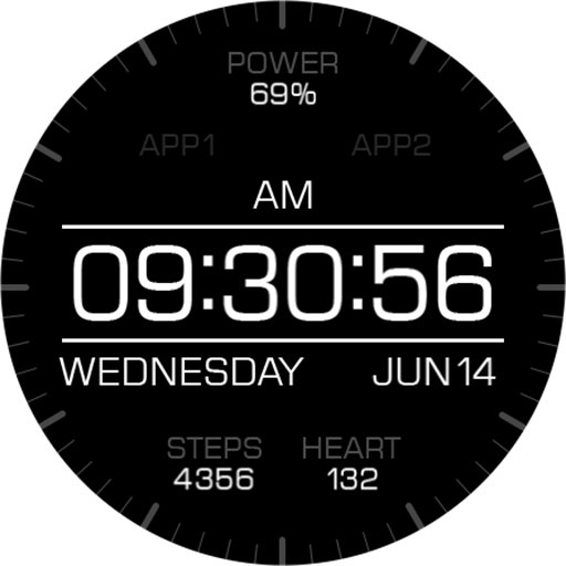 Key066 Digital Watch Face logo