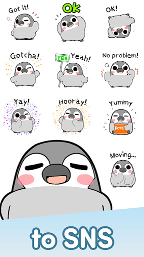 Emoji Stickers Pesoguin Screen 3