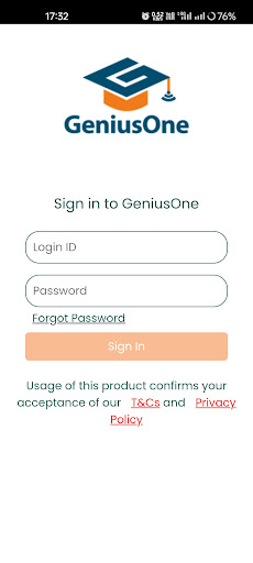 Android application GeniusOne - Business screenshort