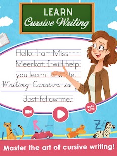 Learn Cursive Writing for Kids Capture d'écran