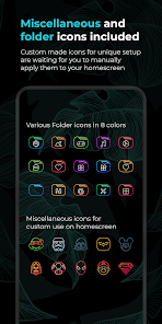 Vera Outline Icon Pack APK v5.1.5 (Patched) poster-4