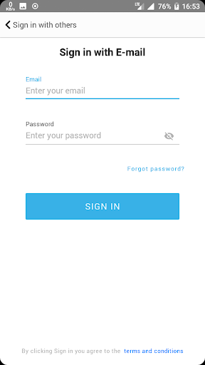 Android application Percentile Classes screenshort