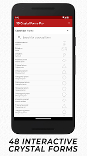 3D Crystal Forms Pro Screenshot