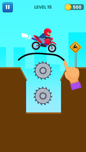 Draw Road Game : Bridge Puzzle Screen 2