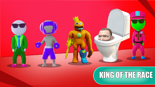 Toilet Run Monster Game 3D