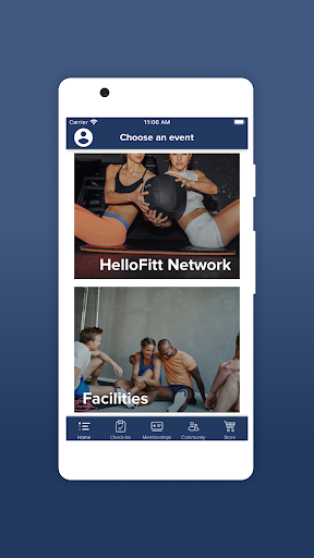 HelloFitt Gym Pass Screen 2