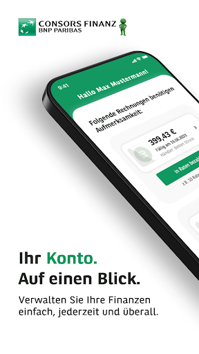 Android application Consors Finanz Pay screenshort