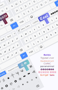 Schriftarten Aa - Tastatur Art Screenshot