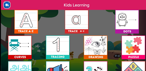 Android application Tamil Learning For Kids screenshort